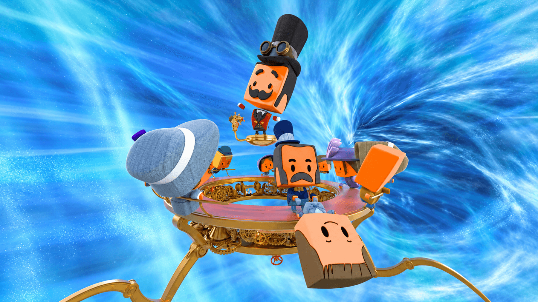 Cartoon showing the Great Solar System Adventure